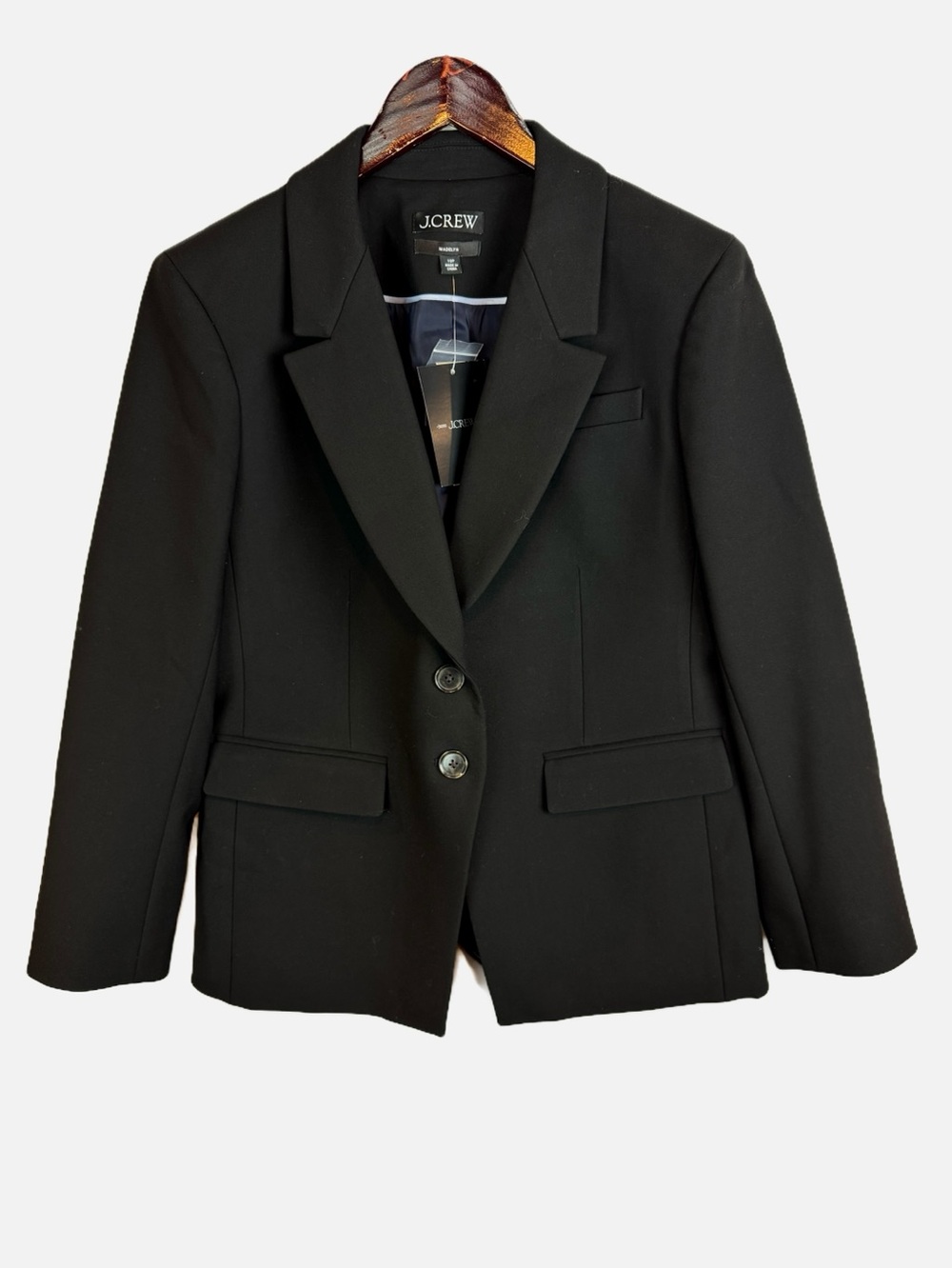 J. Crew | Black Madelyn Blazer, 10P NWT